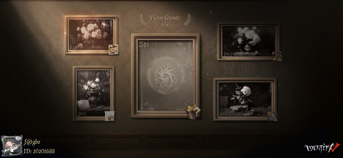 GoldenStyles9's tweet photo. I'm playing Identity V. Fancy a game? https://t.co/nZo1quT0FW