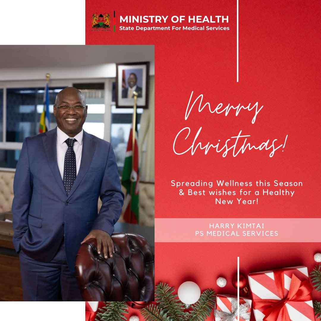 Wishing you a season of joy, peace, and above all, good health to cherish every moment. #MerryChrismas