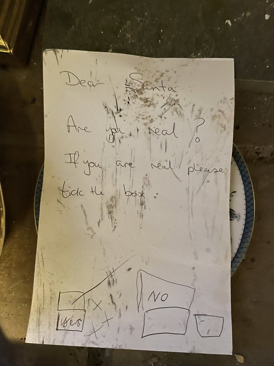 jamesprice98's tweet photo. 6yo has made Santa a questionnaire https://t.co/77065Mzu90