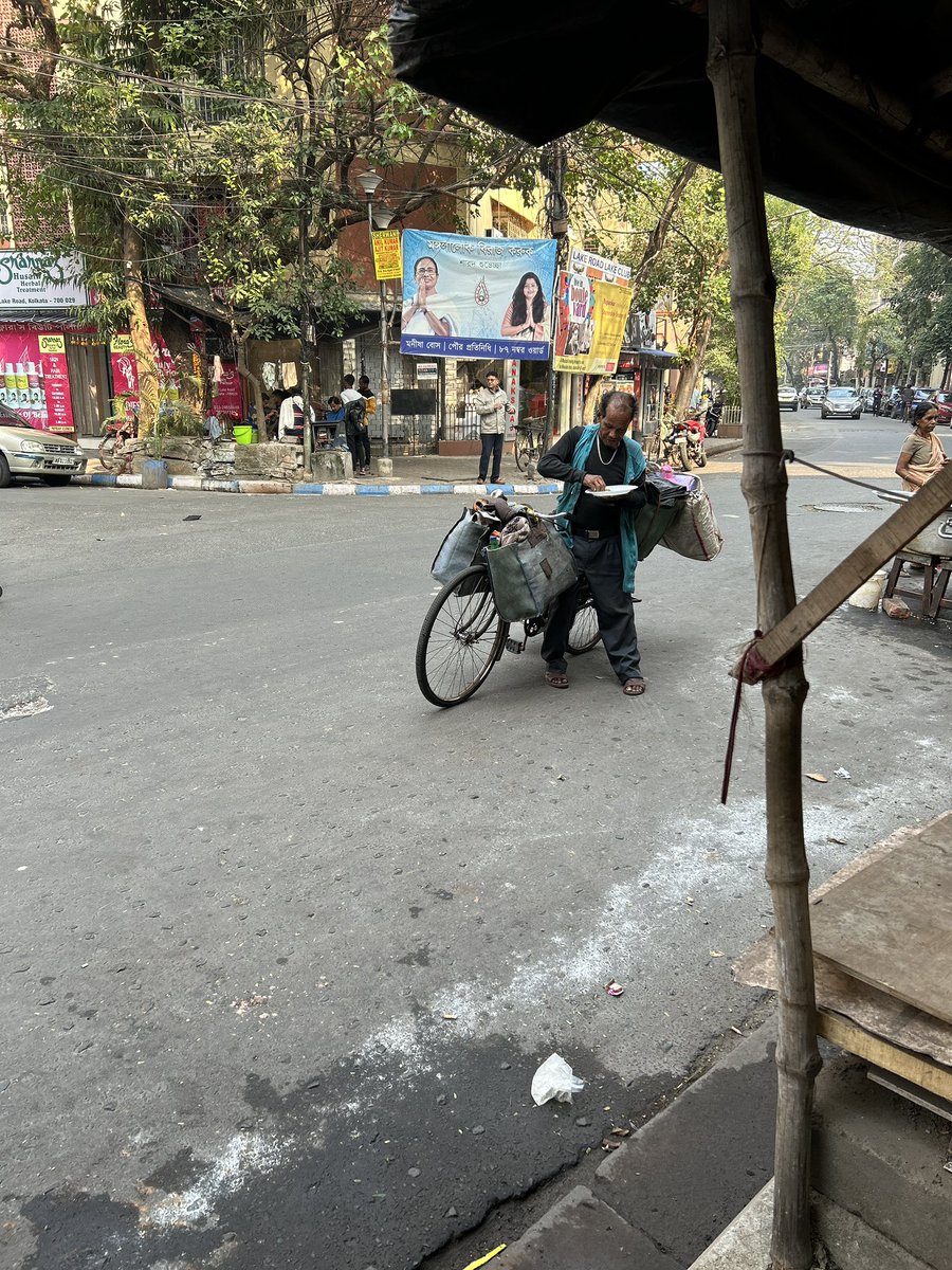 We have a huge number of such type of bicycle commuters in our city who are ferrying materials as substitute to automobiles and hence  saving the city from incurring some more pollution.Unfortunately, bicycle users are exposed to several road risks and stringent restrictions!