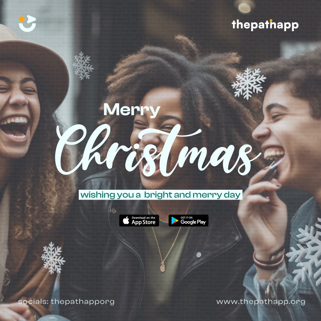 thepathapporg's tweet photo. 🎄Wishing everyone a Merry Christmas from all of us at ThePathApp! May your holiday season be filled with joy, laughter, and cherished moments. Thank you for being a part of our journey. Have a wonderful and festive celebration! 🎅🌟 #MerryChristmas #happyholidays https://t.co/XYoCkuestj