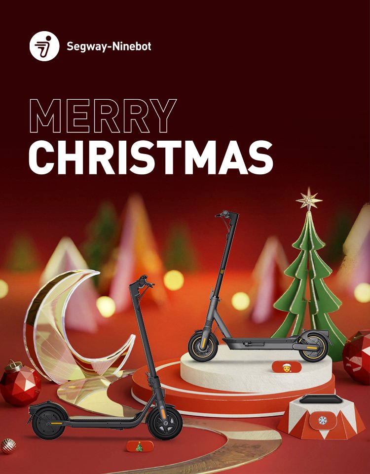 This Christmas, ride into the night with Segway-Ninebot electric kickscooters. 🛴🌙

And don't forget to decorate your ride with some festive lights and ornaments. 🎄
Segway-Ninebot wishes you a merry and bright holiday season. 🎁

#segwayninebot #electricscooter #christmasride
