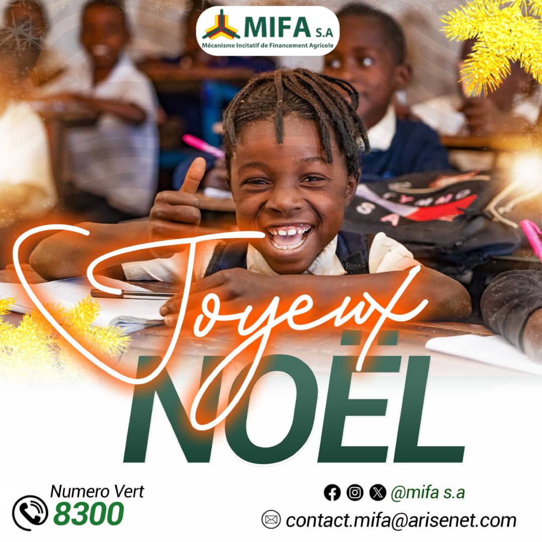 A toutes et à tous, #MIFASA souhaite un Joyeux Noël et très bonne fête!