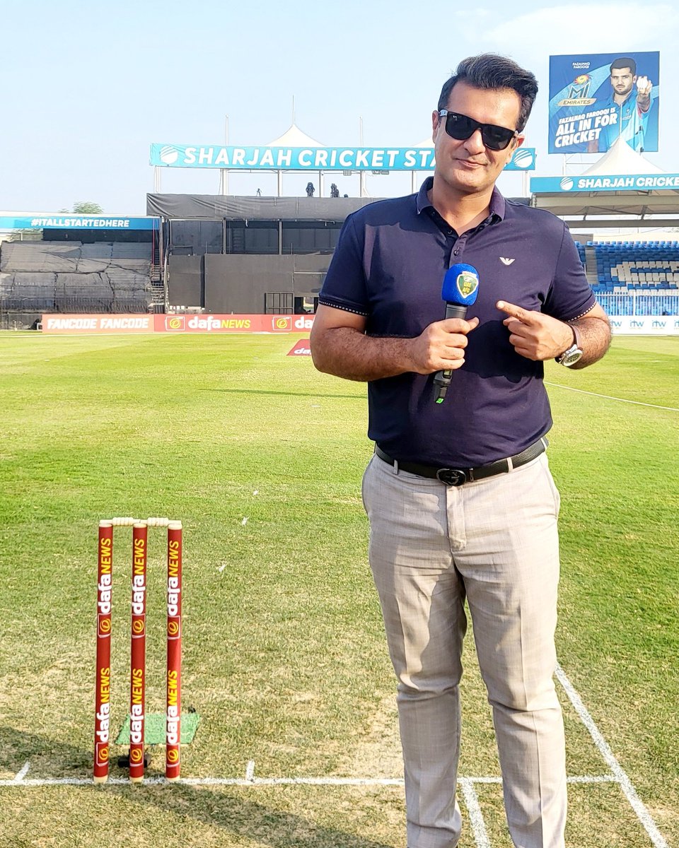 Huge honour for me to be calling #Afghanistan #UAE series! #commentator #afgvsuae #tptproduction @_TransGroup