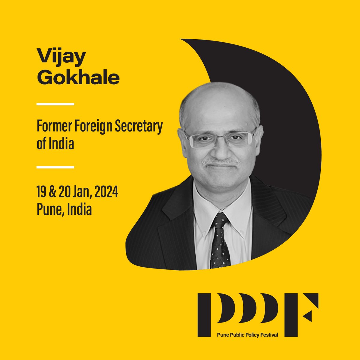 #MeetTheSpeaker

Vijay Keshav Gokhale IFS, distinguished former diplomat, served as the Foreign Secretary of India during his illustrious 39 year diplomatic career. Before his role as Foreign Secretary, Mr. Gokhale held key positions, including India’s high commissioner to…