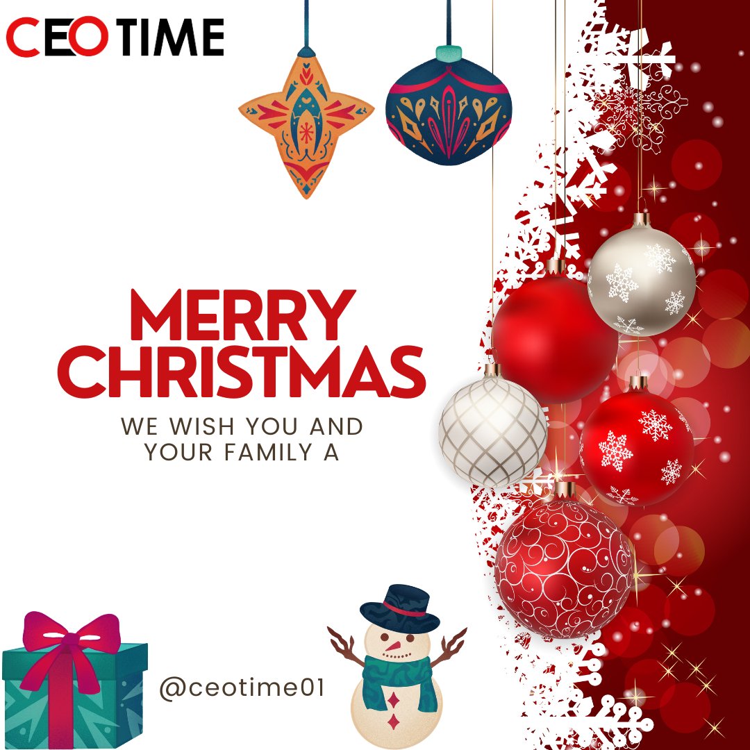 ceotime01's tweet photo. Very Merry Christmas 🎄🎁 https://t.co/MWLPAP6QPg