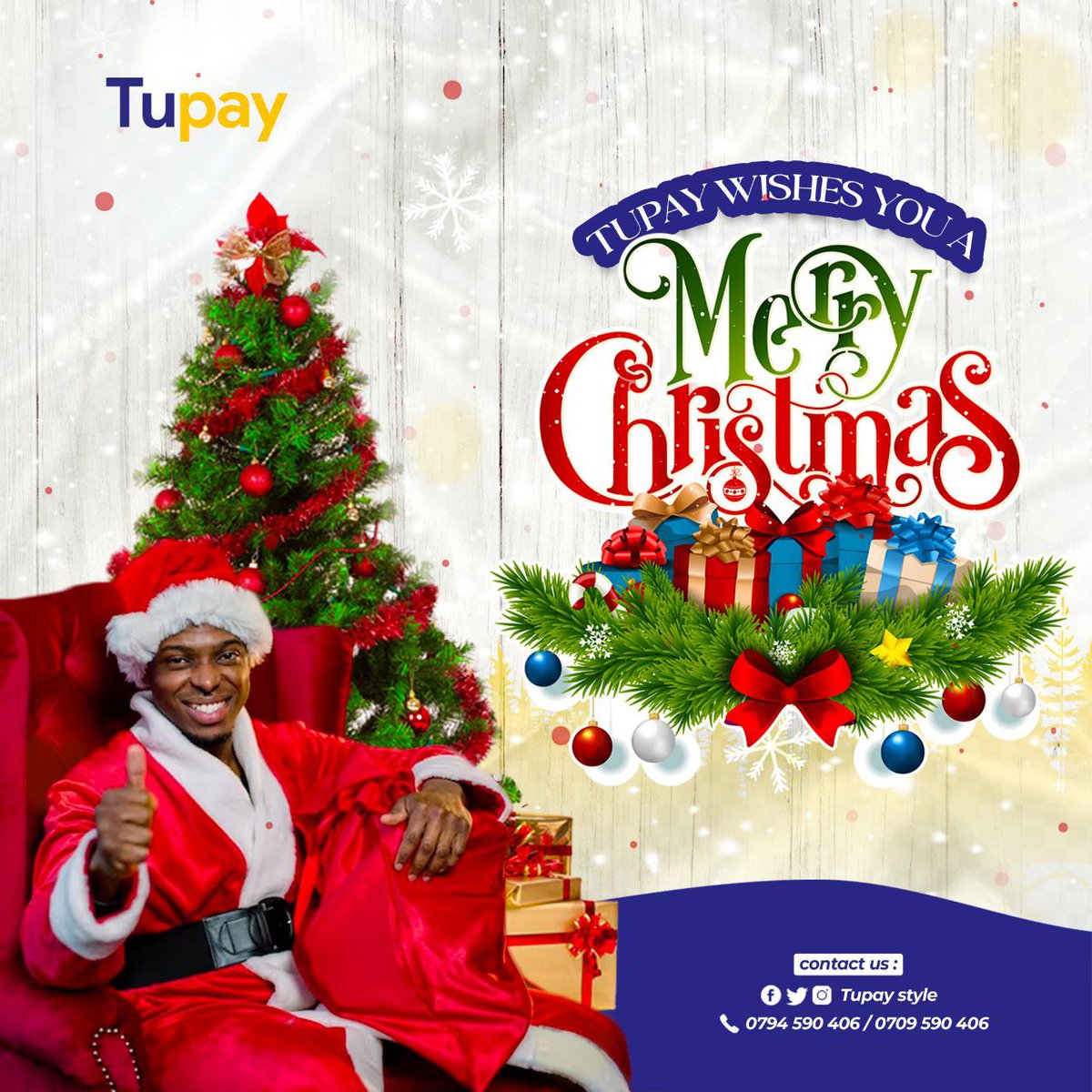 Wishing you a Merry Christmas filled with love, laughter and joy!

#MerryChristmas 🎄