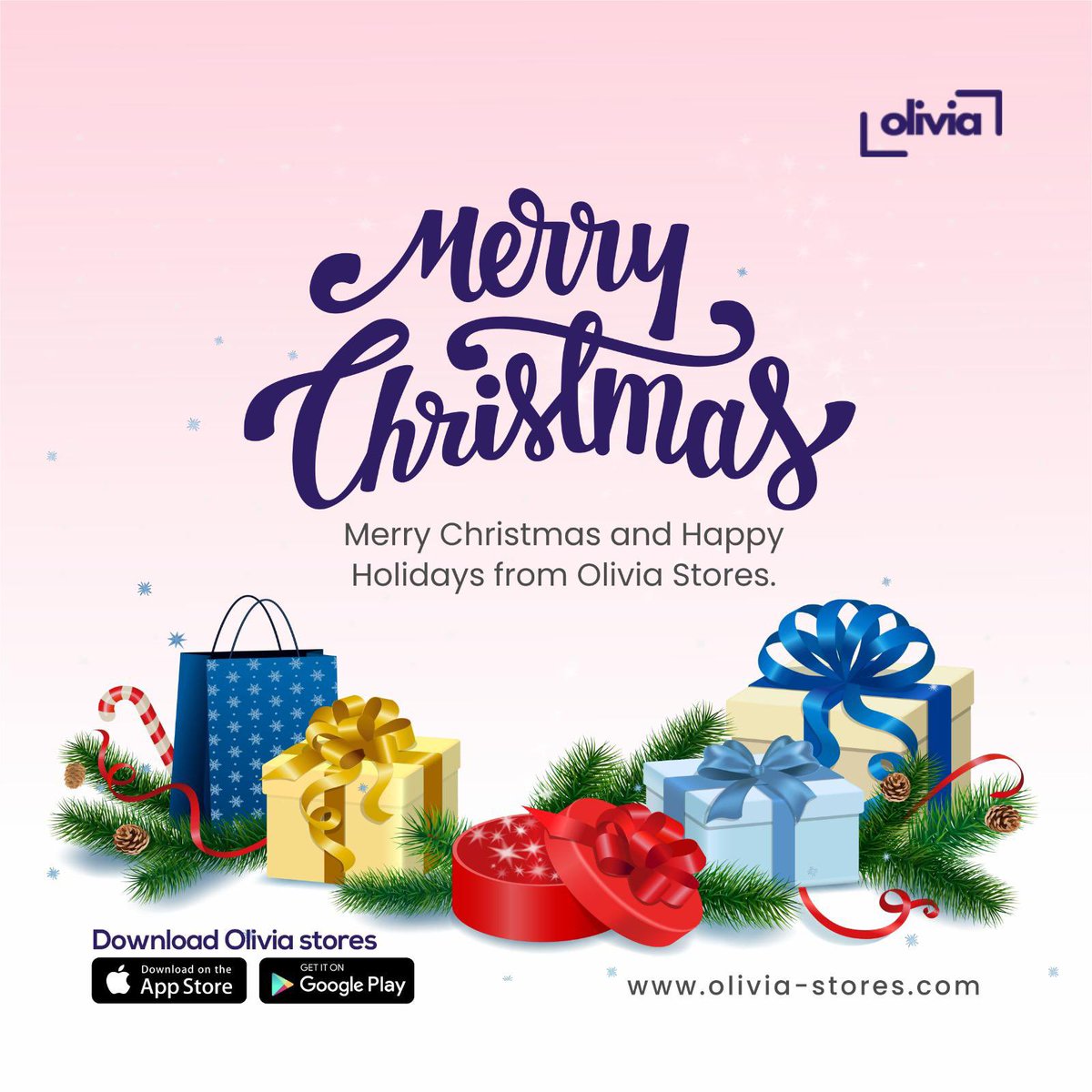 theolivia_app's tweet photo. Merry Christmas and happy holidays from all of us at Olivia Stores!🎄🎄🎄🎁

#Olivia #SimplifyingBusinesses #Manage #Monitor #ExpandwithOlivia #PersonalizedWebsite #SendMoney #ReceiveMoney #POS #oliviameansbusiness https://t.co/fjIJOTjasf