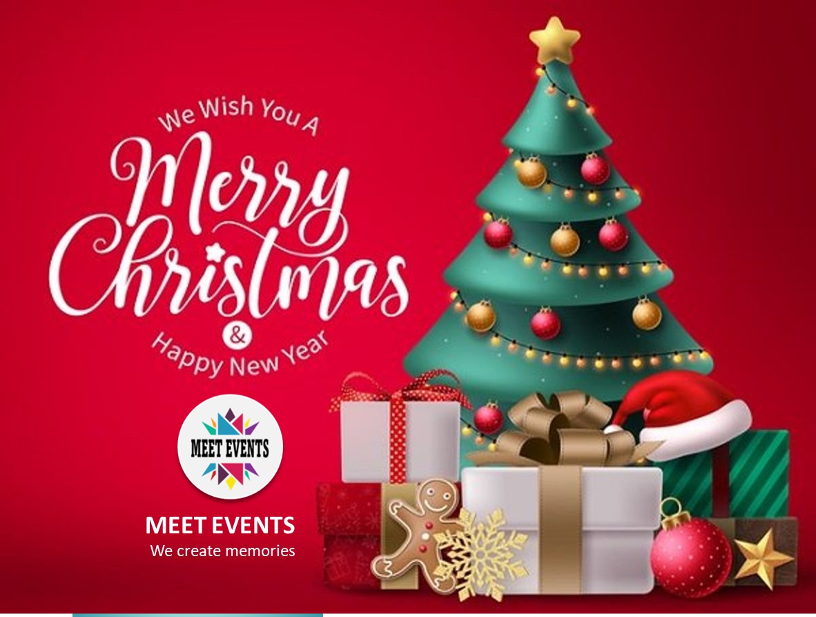 meet_events's tweet photo. Have the most splendid Christmas and New Year. Best wishes from your friends at Meet Events ! We enjoy our partnership and wish you all the best during the holidays and beyondyour friends at Meet Events. At Meet Events, we would like to wish you a bright, warm, and happy holiday https://t.co/LrV9W51AS6