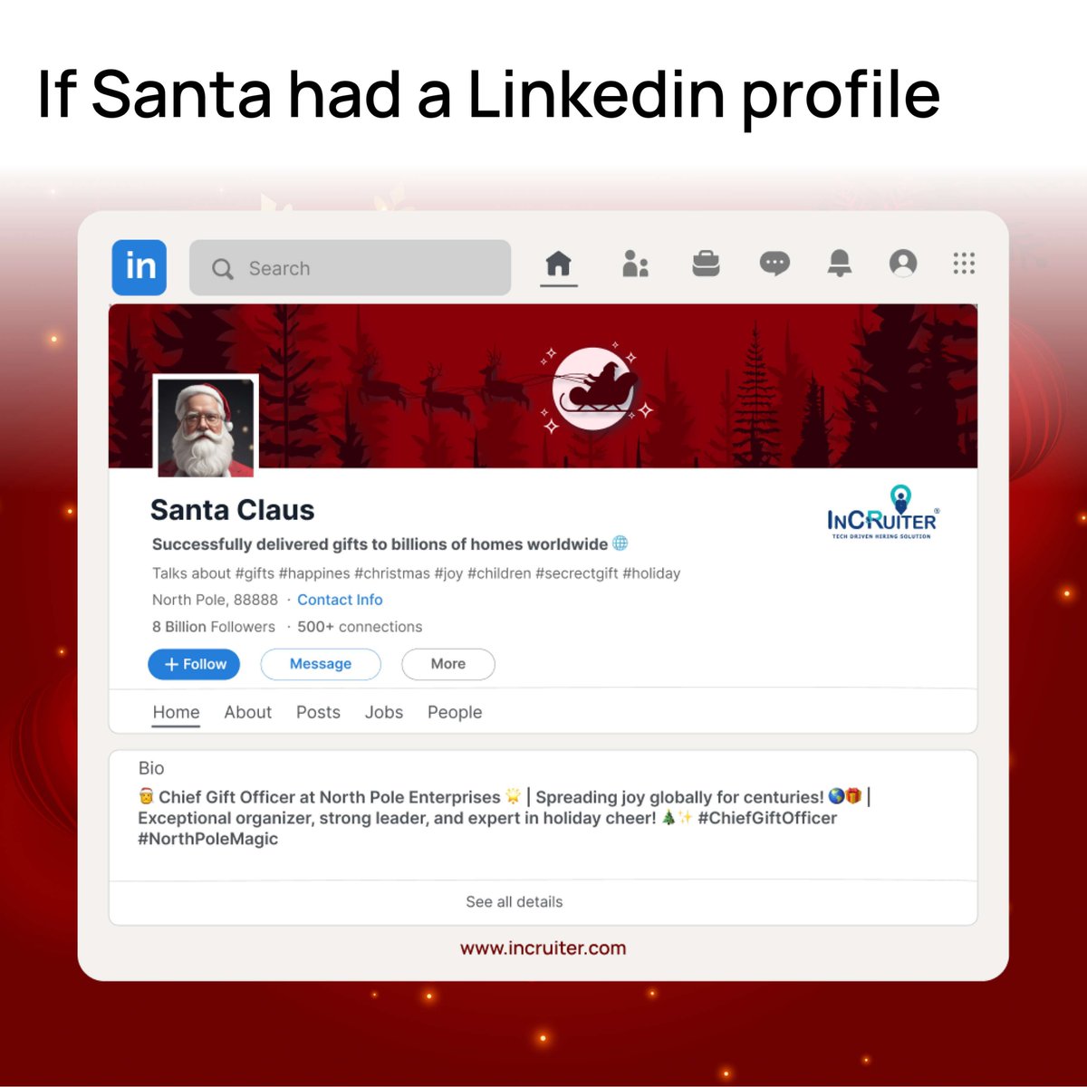 incruiter19's tweet photo. With Christmas come moments of laughter, togetherness, and peace.
Wishing everyone a day full of sparkles and joy. ✨
.
.
#christmas2023 #christmas #merrychristmas #wishes #holidayseason #incruiter https://t.co/AvJCjdtfia
