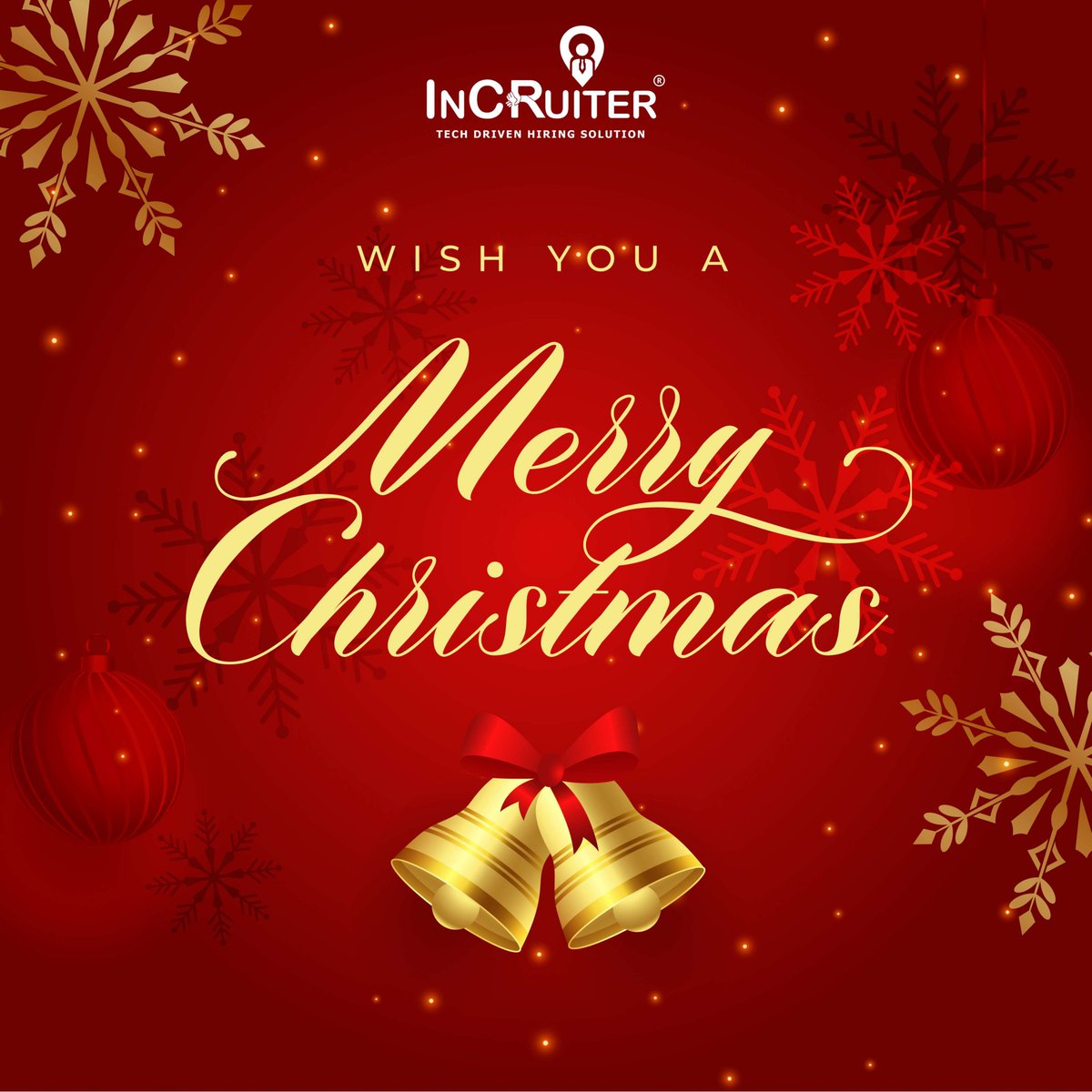 With Christmas come moments of laughter, togetherness, and peace. Wishing everyone a day full of sparkles and joy. ✨ . . #christmas2023 #christmas #merrychristmas #wishes #holidayseason #incruiter