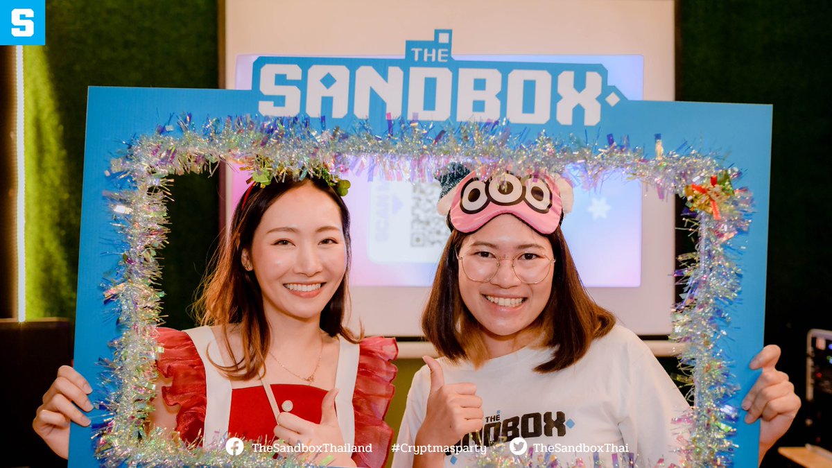 TheSandboxThai's tweet photo. 🎁 และที่พลาดไม่ได้ คือการประกวด The Best Customer พร้อมรับเงินรางวัลสูงสุด 100 $SAND กันไปอีก ✨
#CryptmasParty #TheSandbox #TheSandboxTH #SANDFam #SANDFamTH #NFT https://t.co/lRABvEZ8zB