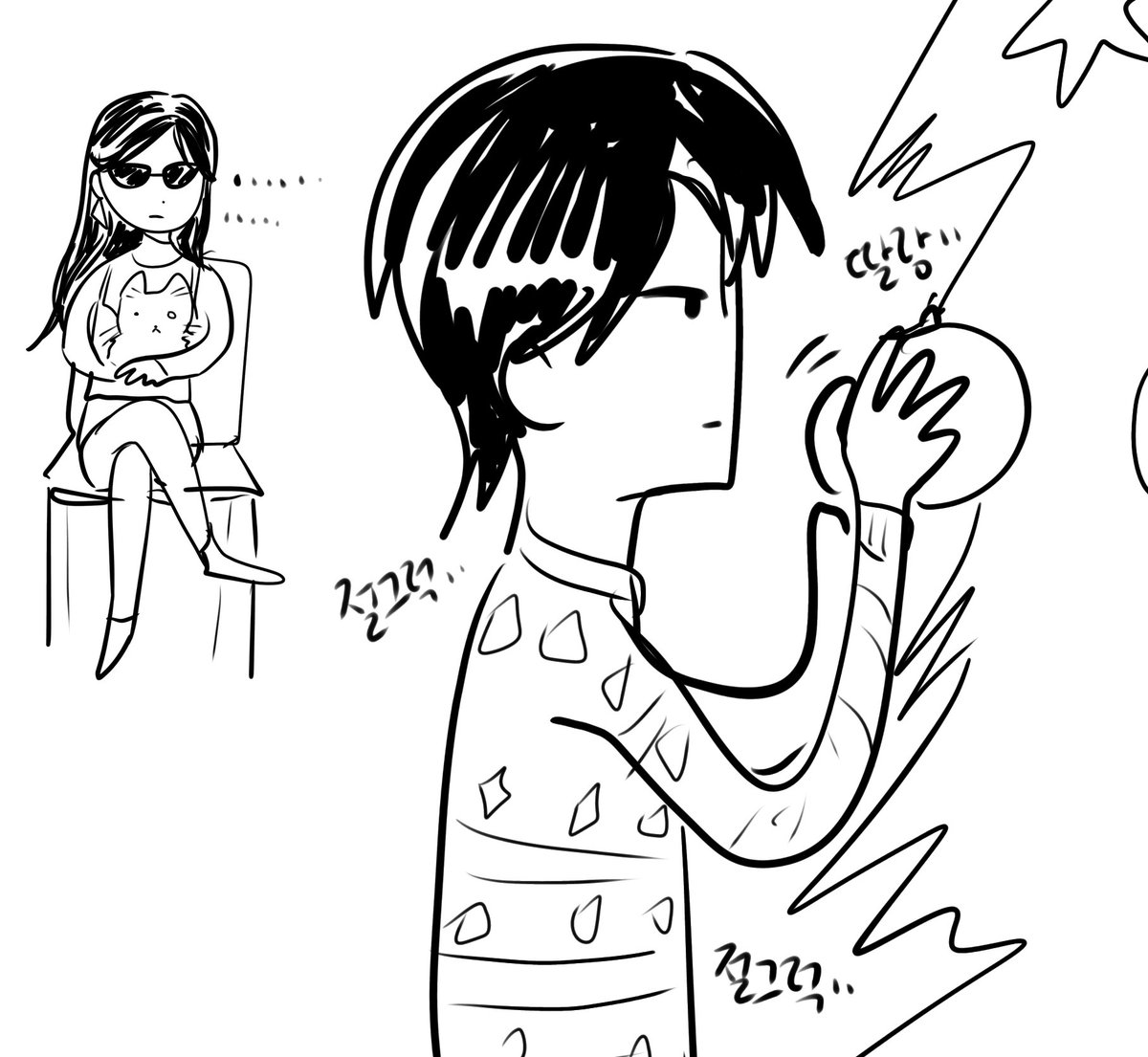 euing____'s tweet image. 가즈미치(cp x) 크리스마스 만화
타래에 하나 더 있음
사실 얘네 관계를 잘 모르겠어서 캐붕일가능성이높음.... ㅈㅅㅎㄴㄷ