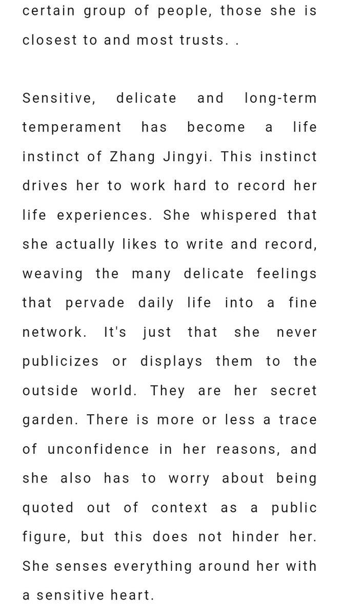PrincessJINGYI's tweet photo. "Β I hope that I am loved now. I may have been very independent before and could ignore anything, but I think now I want to feel that others care about me."
#ZhangJingyi #iDestMagazine https://t.co/NtkysPPJpn