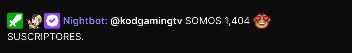 Nose como ni porque, pero no se como agradecerles❤️ 
Llevo 15 días de extensible stremeando de 20 a 12 horas diarias y ver que tanta gente hace el aguante a todas horas es increíble, no hay palabra de agradecimiento! 
Muy felices fiestas a todos y gracias por ayudarme a vivir de