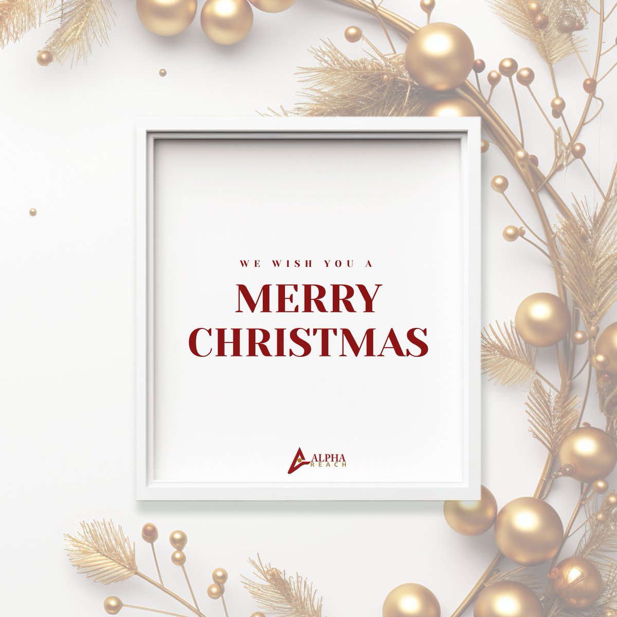 alphareach's tweet photo. Wishing you a joyous and festive Christmas! May the spirit of the season fill your heart with peace and prosperity. Warm wishes from the entire AlphaReach team. #ItsChristmas https://t.co/zEOJA9ShXS