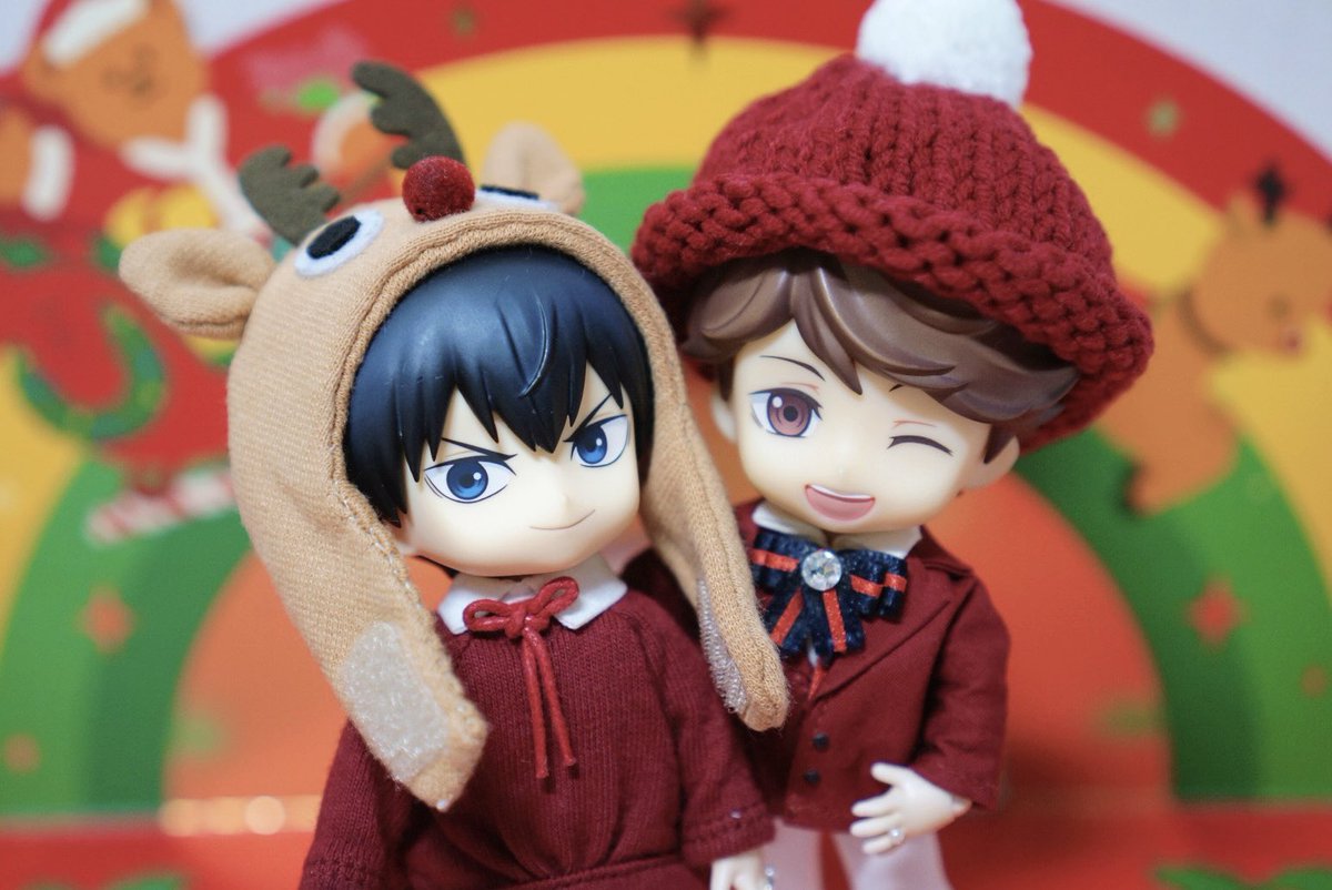 goup_seung's tweet photo. 오이카와상이 산타할게 
토비오쨩은 루돌프해~😘

🎄Merry Christmas🎄

#유피비츠 #오이카게 #及影 https://t.co/8FECiNWI9r