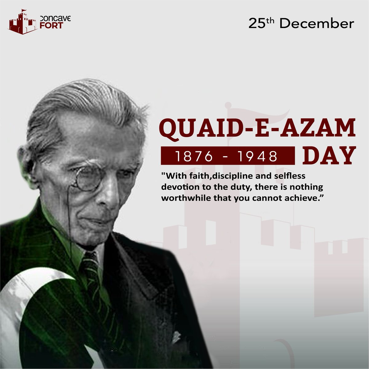 Saluting the vision of Quaid-e-Azam on his day! Just as he envisioned a progressive nation, IT professionals today continue to shape a digital Pakistan. Let's honor his legacy by advancing technology and innovation.💻 

#QuaidDay #DigitalPakistan #ITInnovation #TechForProgress