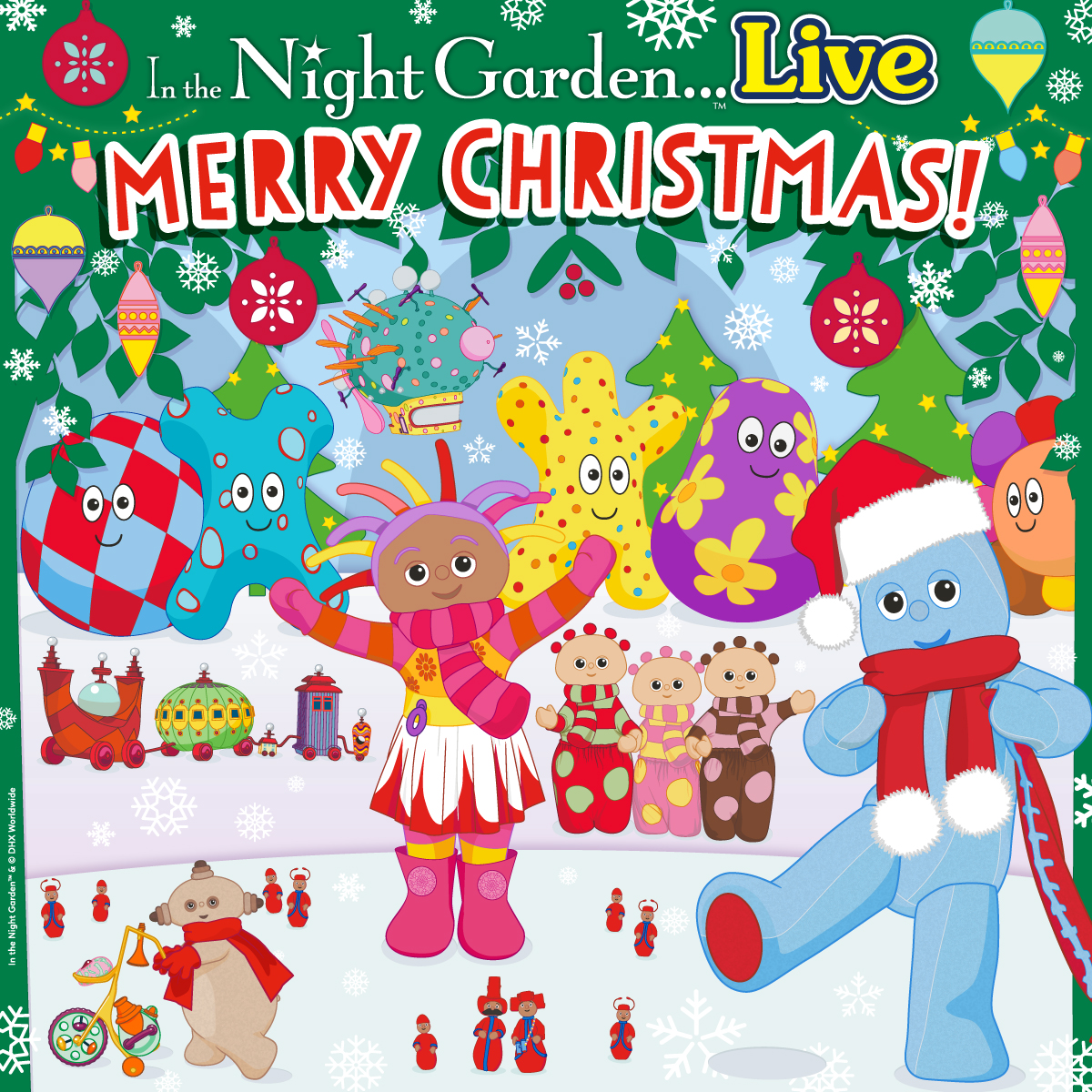 🎄 Happy Christmas from everyone at In the Night Garden Live!🎁 We hope you and your little ones have a wonderful day! Pip-pip, onk-onk ❄️ 🤗 PS Our free online Advent Calendar is still available at ➡️ NightGardenLive.com for your little ones to enjoy until 5 Jan!