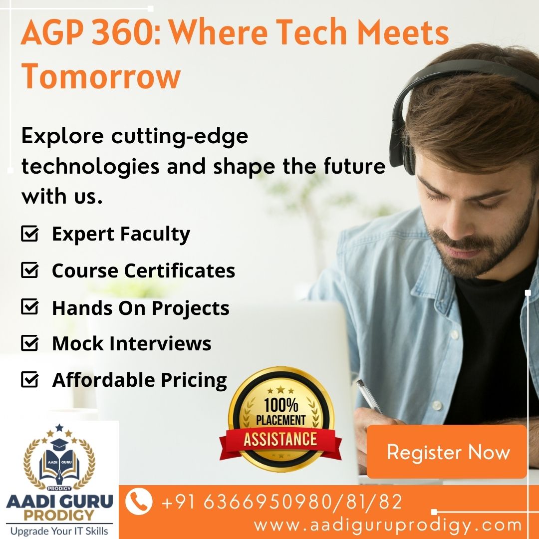 📷 Join the AGP 360 program by Aadi Guru Prodigy and take the first step towards a successful career! 📷
📷 Get trained in various programming languages such as Java, Node JS, React JS, Mongo DB, Python, Django, Go language, Cybersecurity, 
Register Now: buff.ly/3QSsNrb