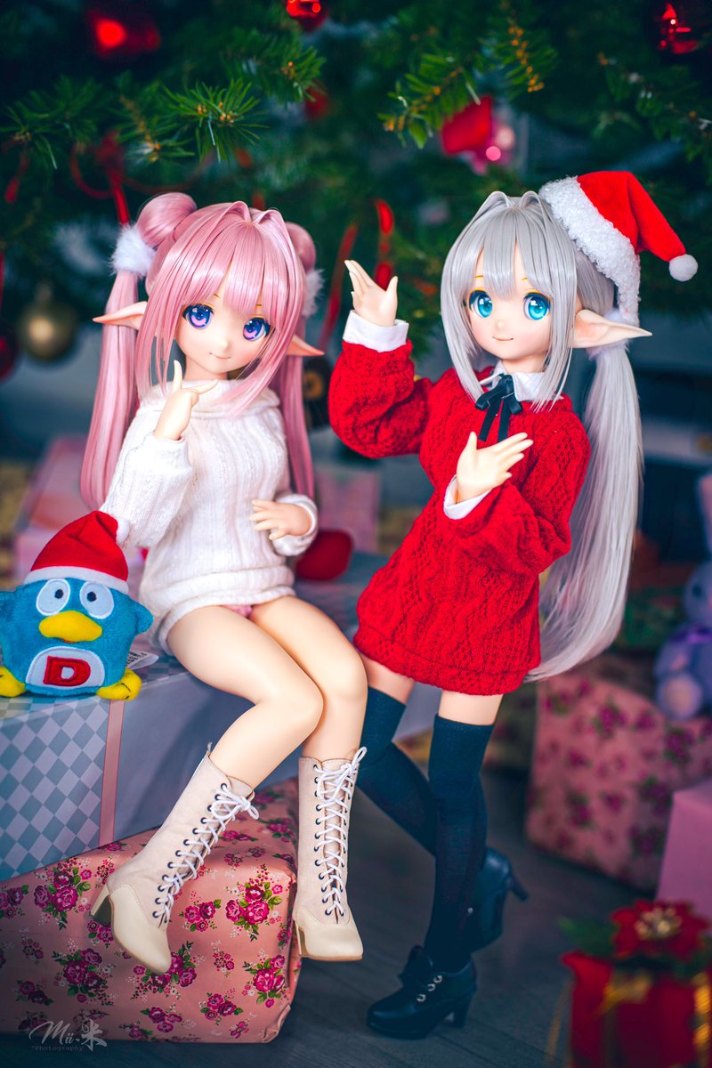 Wishing you a joyful Christmas filled with warmth and happiness! 🌟 
#MiniDollfieDream  
 #MDDアルル