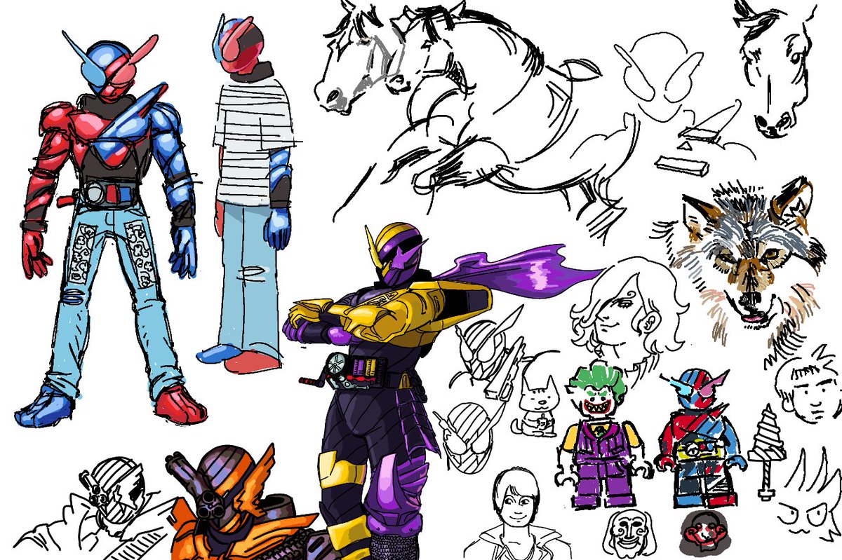 Did drawpile with my friends today, Kamen rider build theme for today's drawings because it's awesome
#kamenriderbuild