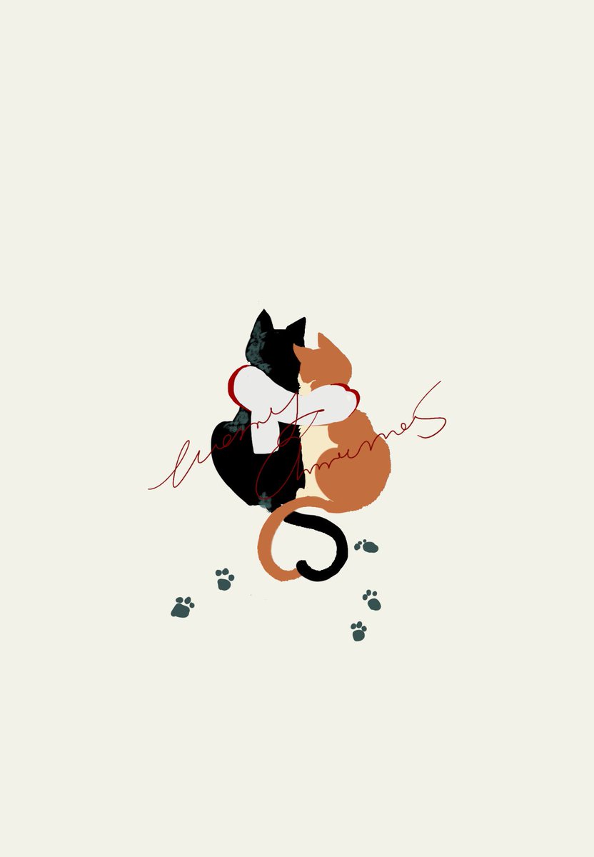 Cocoonlio's tweet photo. Merry Christmas🎁🎄🐾
#文豪野犬
#文豪ストレイドッグス 
#太中
#soukoku https://t.co/DQLHoZDvhV