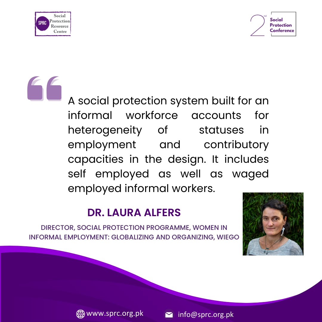 🎙️ Engage with the insightful session by Dr. @Laura_WIEGO , Director <a href="/WIEGOGLOBAL/">WIEGO</a>. 🌐 Explore the impact of alternative development models on Social Protection Policies and Practices. watch the full conference here: youtu.be/EjZVH-fv8c0?si…
#SPC2023 #SocialProtection