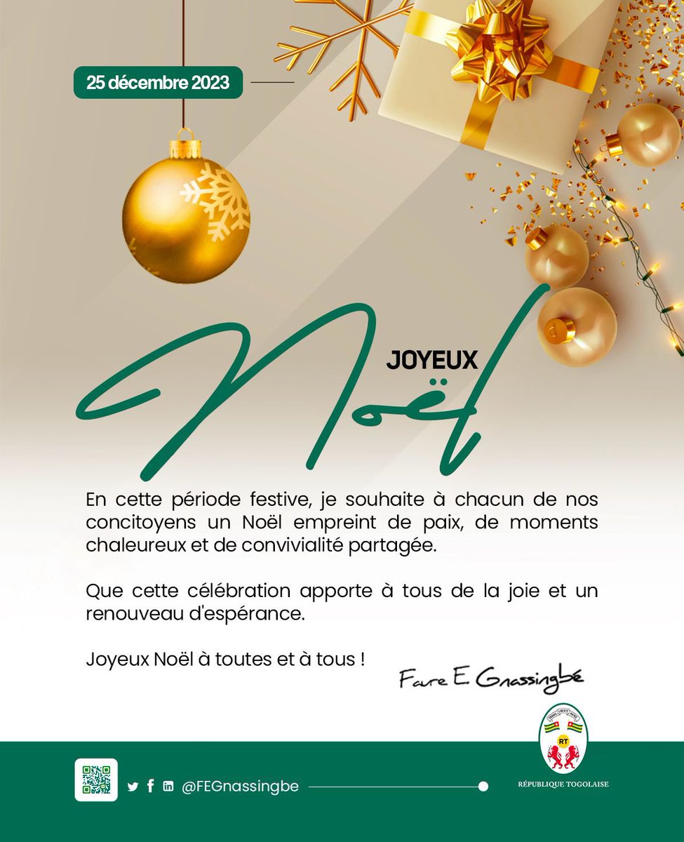 Faure Essozimna GNASSINGBÉ tweet media