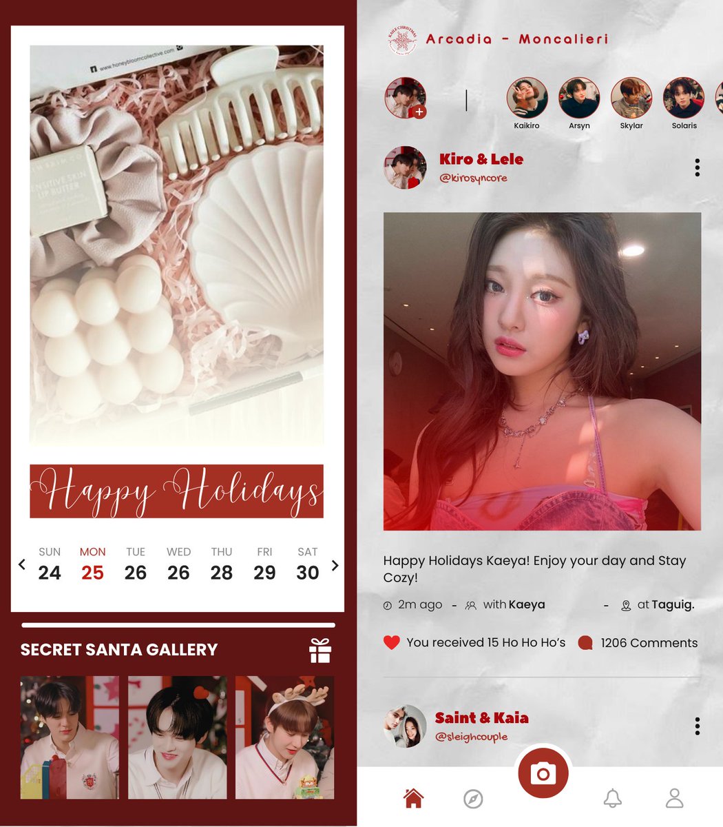 kirosyncore's tweet image. ㅤ
    
          ☃･:* 𝐒𝐩𝐞𝐜𝐢𝐚𝐥 𝐃𝐞𝐥𝐢𝐯𝐞𝐫𝐲  .ᐟ    
           𝓢anta 𝓚iro and 𝓢anta 𝓛ele
           ••• has  a  gift  just  for   you,

           ⸜(｡˃ ᵕ ˂ )⸝ our dear ❝ kaeyaa ❞ ೀ
           ⤷ @bgchottie 

ㅤ