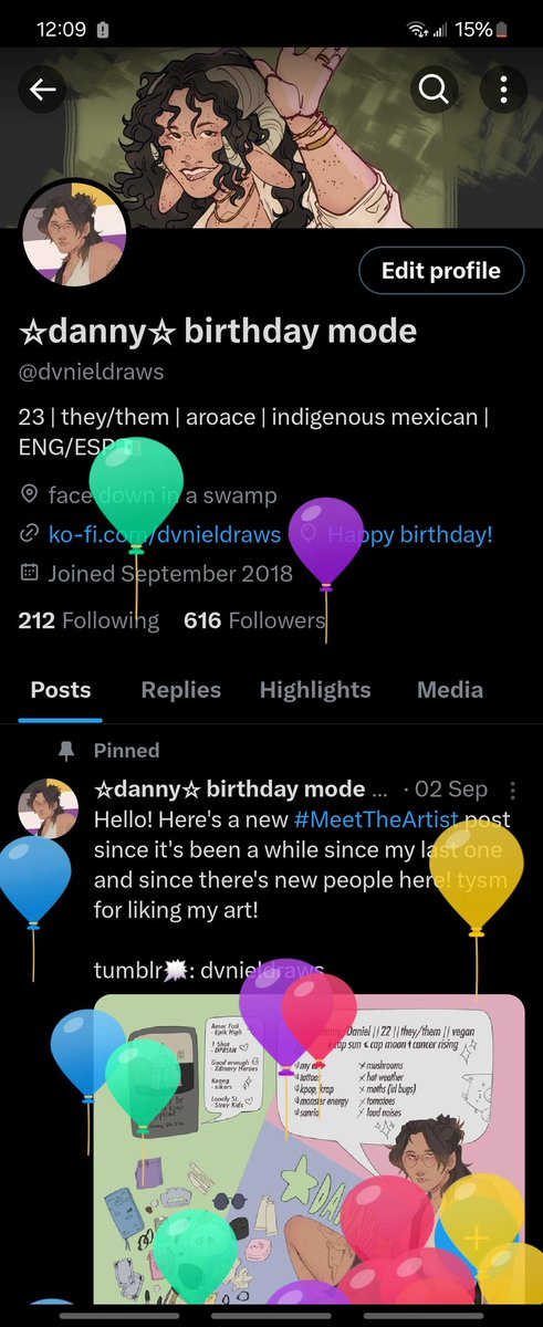BALLOONS! birthday mode <- guy who hates their birthday