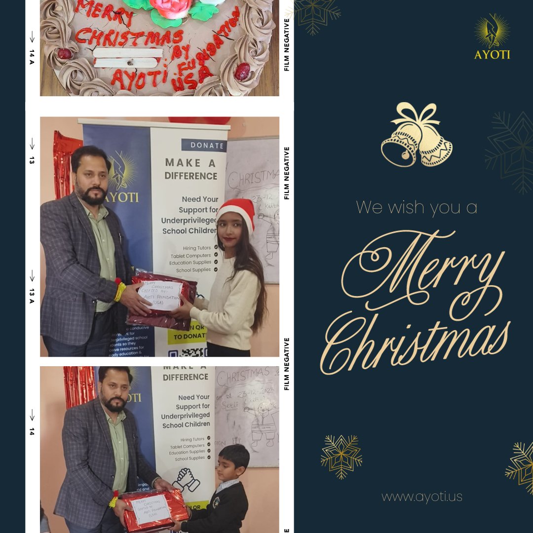 AyotiFoundation's tweet photo. #Ayoti #AyotiFoundation wishes you all a 

Merry Christmas

#MerryChristmas #MerryXmas #MerryChristmas2023 #Christmas2023 
#Christmas2023 #Donate4Children https://t.co/urnoyjDBEW