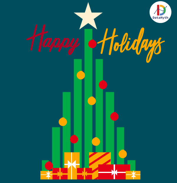 data_myth's tweet image. Wish you all a Happy Holidays from team DataMyth.