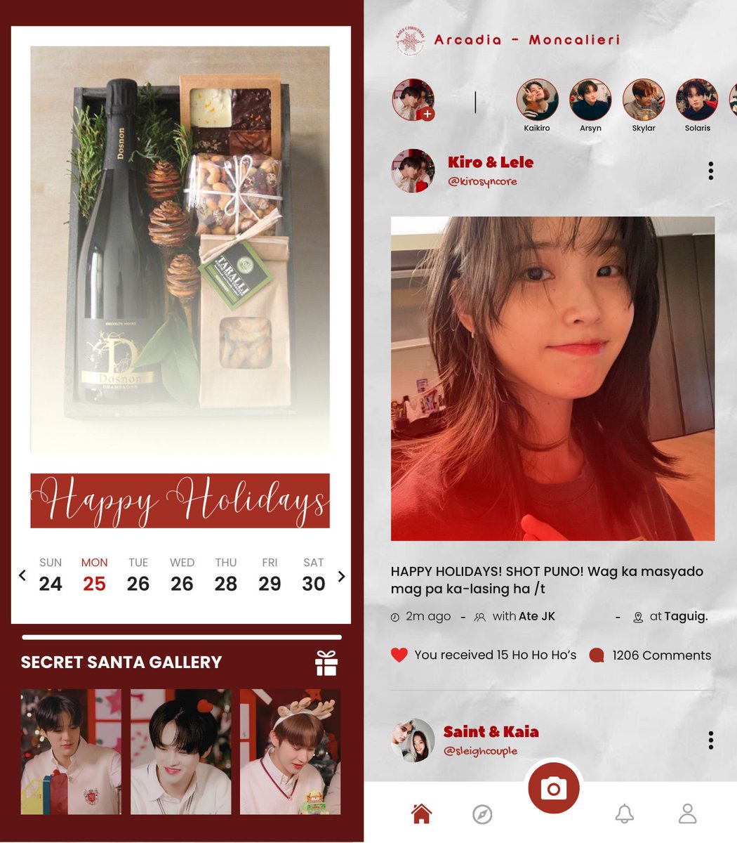 kirosyncore's tweet image. ㅤ
    
          ☃･:* 𝐒𝐩𝐞𝐜𝐢𝐚𝐥 𝐃𝐞𝐥𝐢𝐯𝐞𝐫𝐲  .ᐟ    
           𝓢anta 𝓚iro and 𝓢anta 𝓛ele
           ••• has  a  gift  just  for   you,

           ⸜(｡˃ ᵕ ˂ )⸝ our dear ❝ ate jk ❞ ೀ
           ⤷ @iupinas 

ㅤ