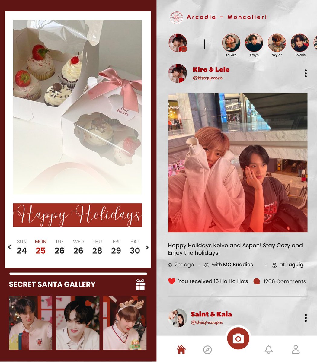 kirosyncore's tweet image. ㅤ
    
          ☃･:* 𝐒𝐩𝐞𝐜𝐢𝐚𝐥 𝐃𝐞𝐥𝐢𝐯𝐞𝐫𝐲  .ᐟ    
           𝓢anta 𝓚iro and 𝓢anta 𝓛ele
           ••• has  a  gift  just  for   you,

           ⸜(｡˃ ᵕ ˂ )⸝ our dear ❝ keivo &amp;amp; aspen ❞ ೀ
           ⤷ @cig6r @cnasagad  (na hyuck kasi kayo sa tg)

ㅤ