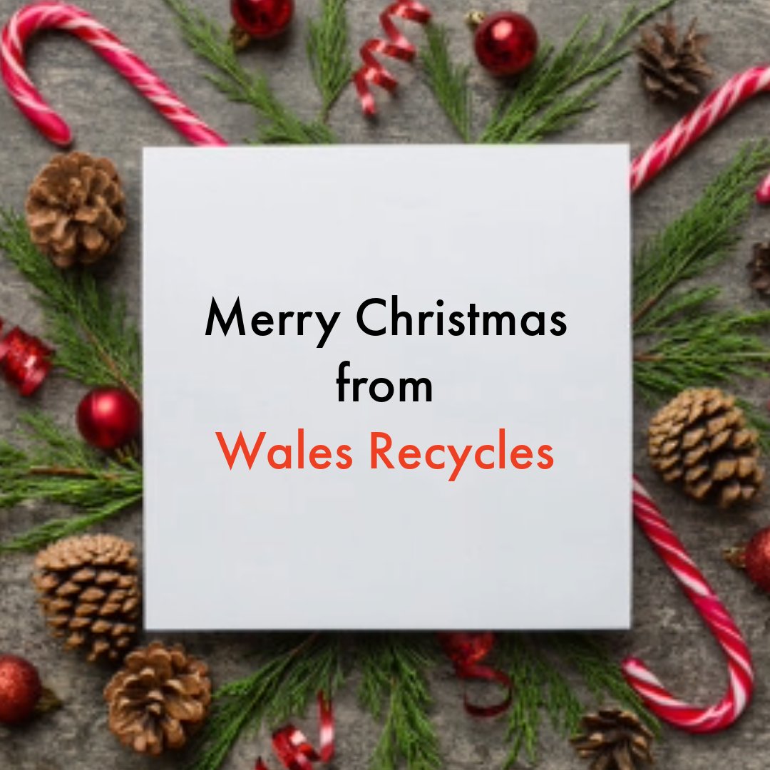 WalesRecycles's tweet image. Merry Christmas! 🎄 

Thank you to everyone for joining us for another year of recycling – thank you for all the time and effort you spent in your dressing gown taking out the recycling, sorting tins from cans, replacing lids. Every action helps us to get Wales to number one.