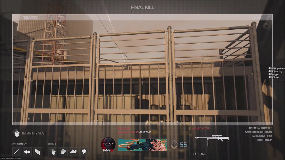 Krumsta's tweet image. LET'S GOOOO 
Finally hit my first Unsetup Trickshot on #MWIII @AbyssOutlaws Merry fuckin christmas #AbyssOnTopOfYourMom #2NASTY