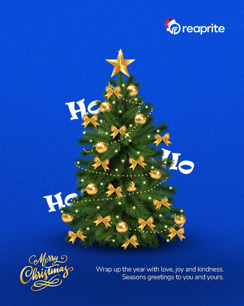 Wishing you a joyous Christmas filled with warmth, laughter, and cherished moments with loved ones. 

Merry Christmas 🎄 from all of us at Reaprite. 

#MerryChristmas #Savings #Reaprite