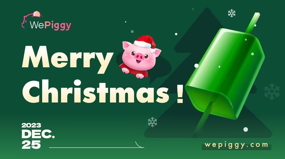 Merry Christmas!🎄🎅🐖#WePiggy