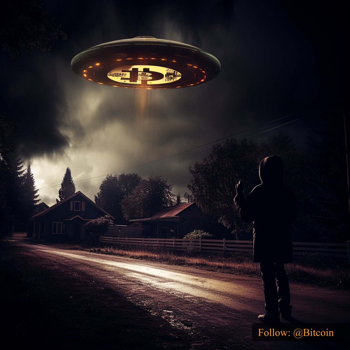 Bitcoin's tweet photo. #Bitcoin: The Truth is Out There. https://t.co/QpkGZOlepE