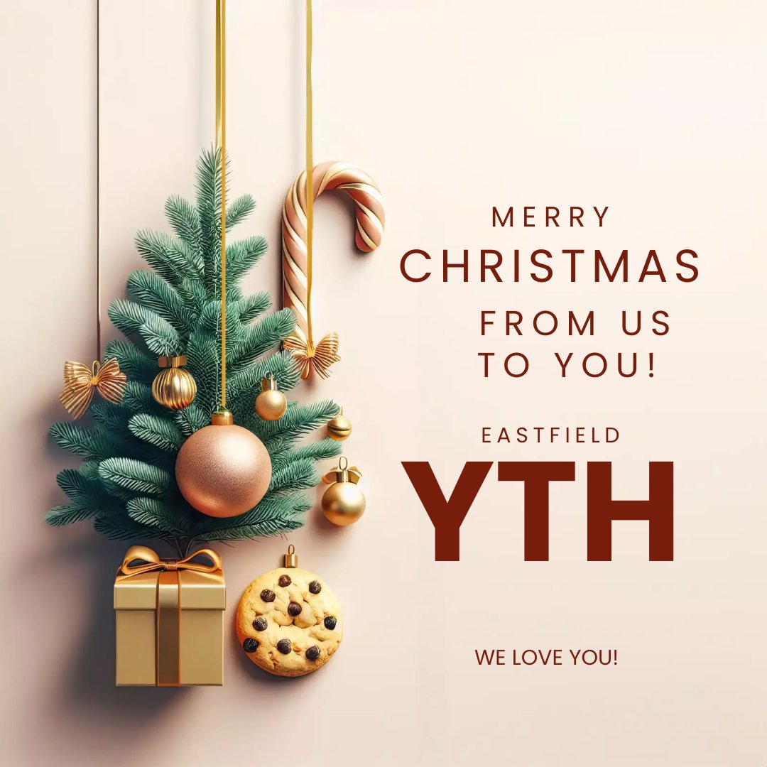 CFCEastfield's tweet photo. Merry Christmas 🎁🎄🥳 from us to You 
Have a joyful day as we celebrate the Birth of our Lord and saviour Jesus Christ!

We love you ❤️ https://t.co/64ehhIofQR