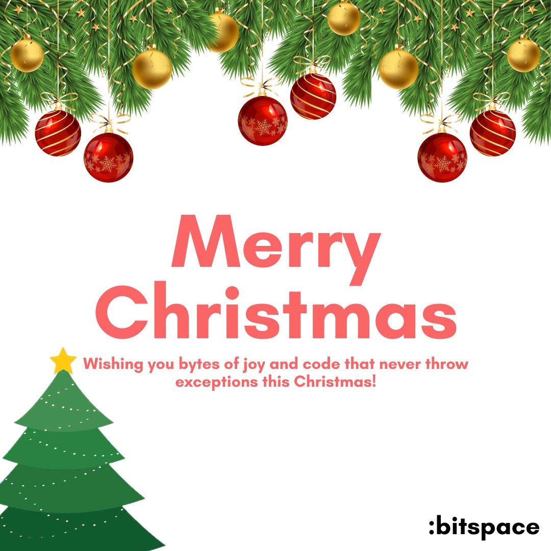bitspaceorg's tweet photo. May your Christmas be merrier than a flawless merge! Happy holidays 🎅✨ https://t.co/9uSJpg8dBG