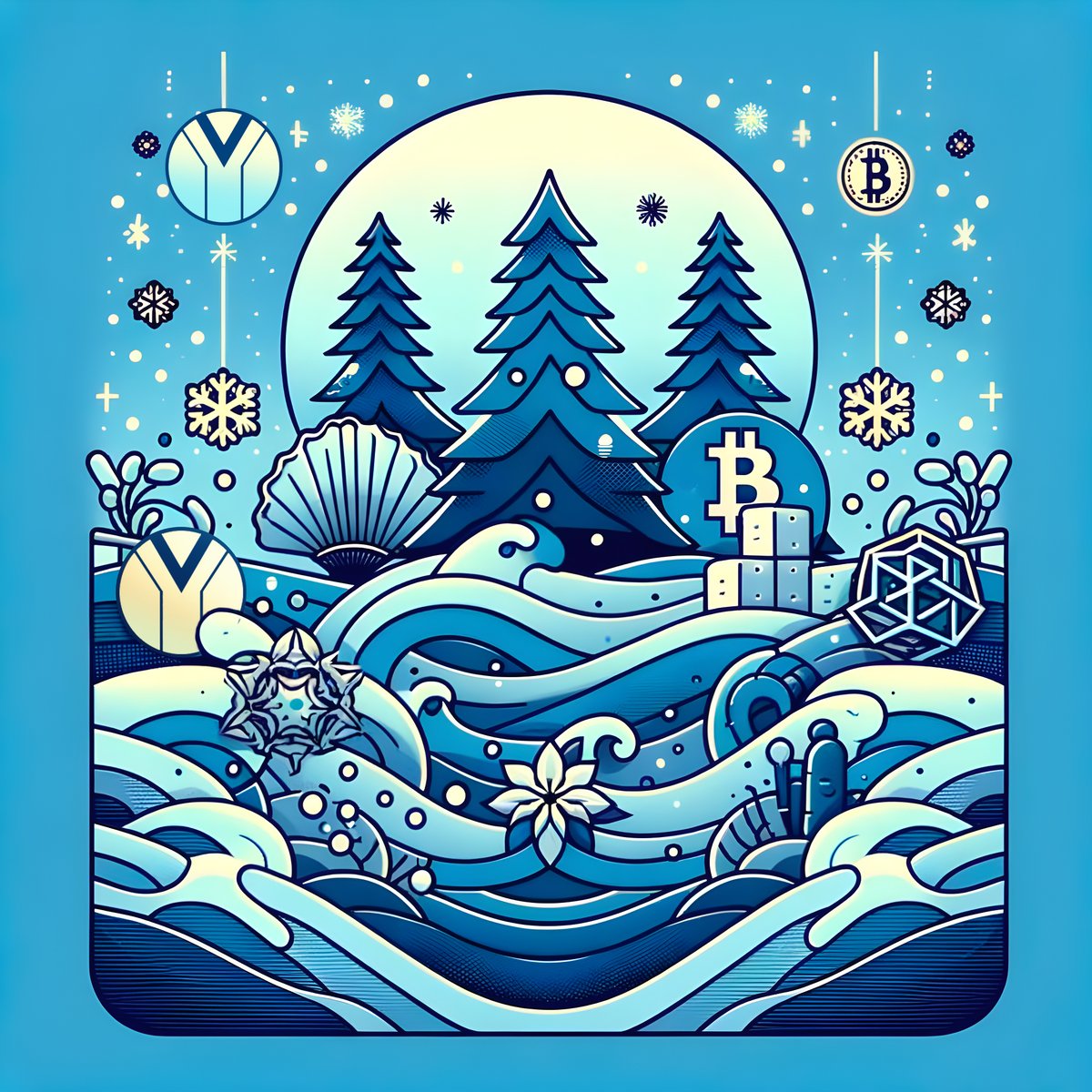 🌅GM #Crypto Enthusiasts! 

✨ $YAKA Team wishes you a #MerryChristmas  filled with joy, prosperity, and decentralized cheer! 

🚀May your portfolios be green and your innovations bright!