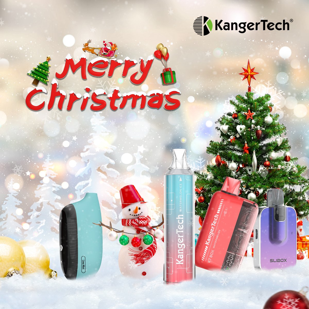 Lynexu's tweet image. We wish you a merry Christmas and a happy new year.🎄🎅🎅
#Kangertech #vape #disposable #cbd #thc #pod