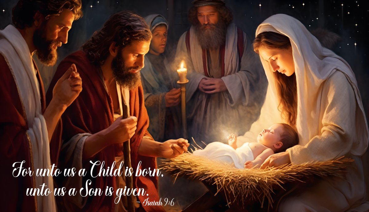 .And His name shall be called WONDERFUL Counselor, MIGHTY God, the EVERLASTING Father, the PRINCE of Peace.' - Isaiah 9:6. Merry Christmas, #OCSfamily! Peace and joy as we celebrate the birth of our Savior Jesus Christ. #JoyToTheWorld #ForGodSoLovedTheWord