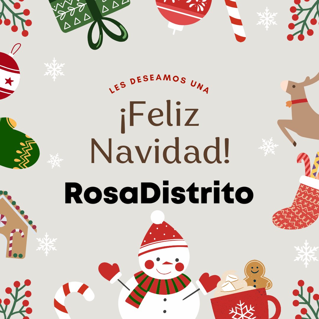 #FelizNavidad 

Navega en nuestra revista digital rosadistrito.com 

#RosaDistrito #ElEspacioQueDisfrutamosTodes