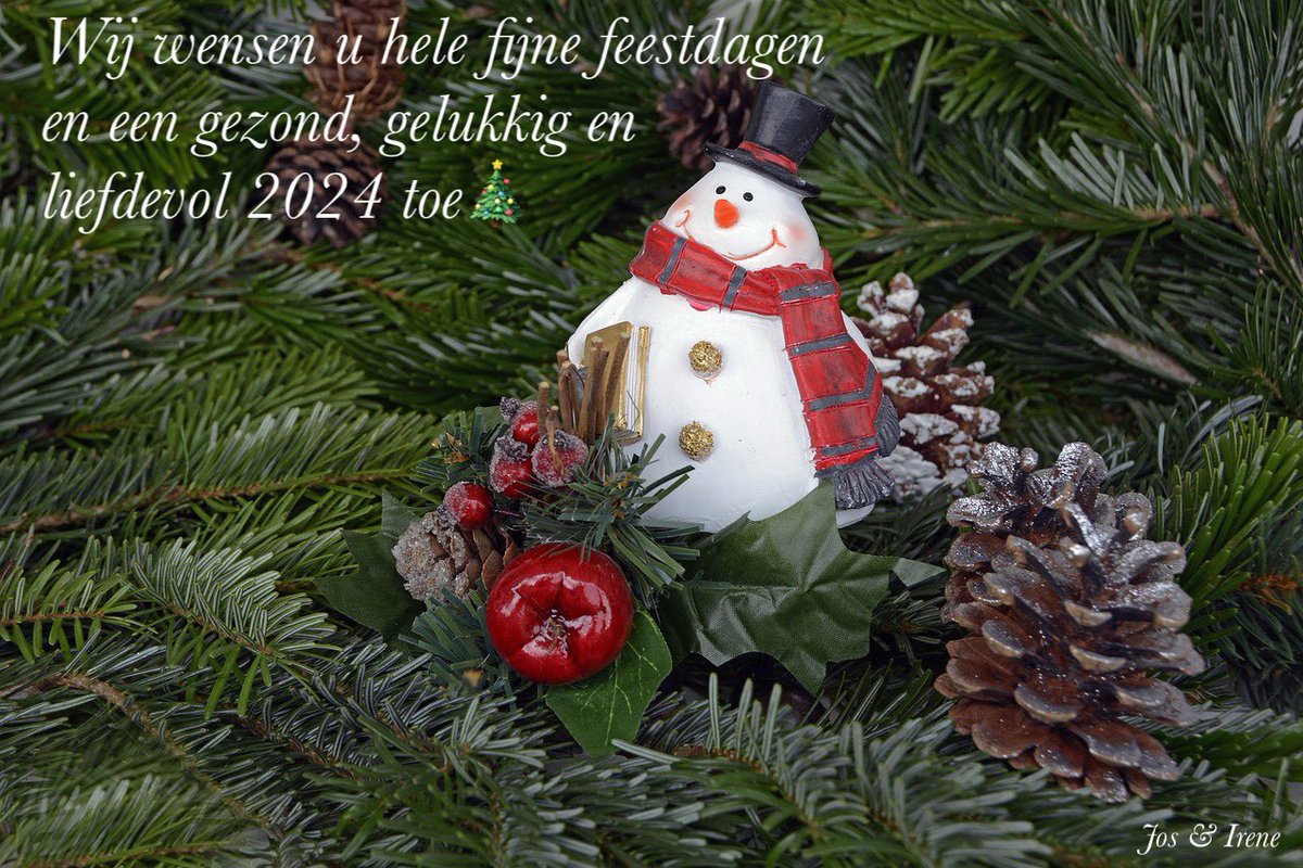 Hele fijne feestdagen toegewenst👍🏻🎄🎅🏻🎊