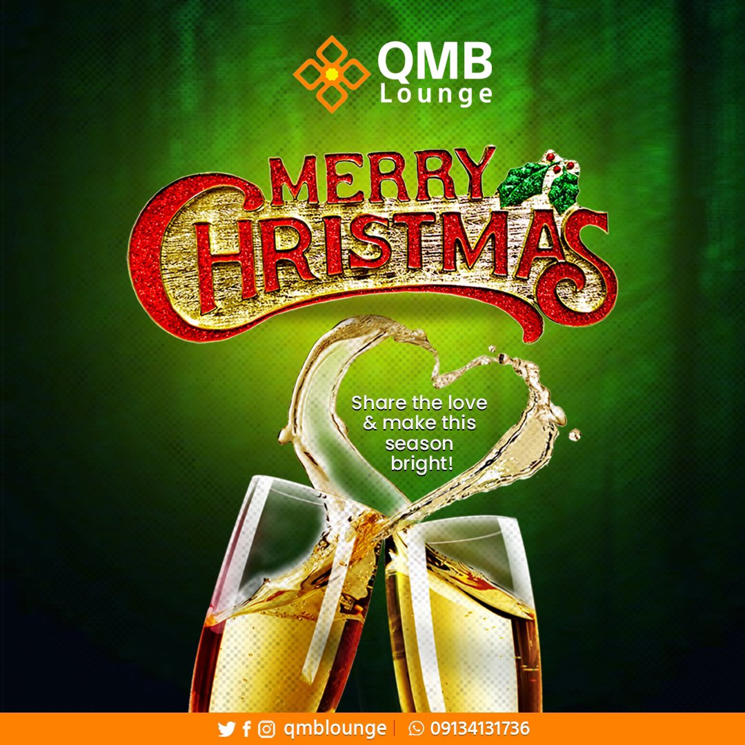 QMBLounge's tweet photo. Wishing our QMB Lounge family a Christmas filled with joy, laughter, and the warmth of loved ones!🎄🥰

May your holiday be filled with prosperity, good health, and delightful experiences.🎉

#merrychristmas #christmasholiday #qmblounge #seasonsgreetings https://t.co/TsrKO6jEuN