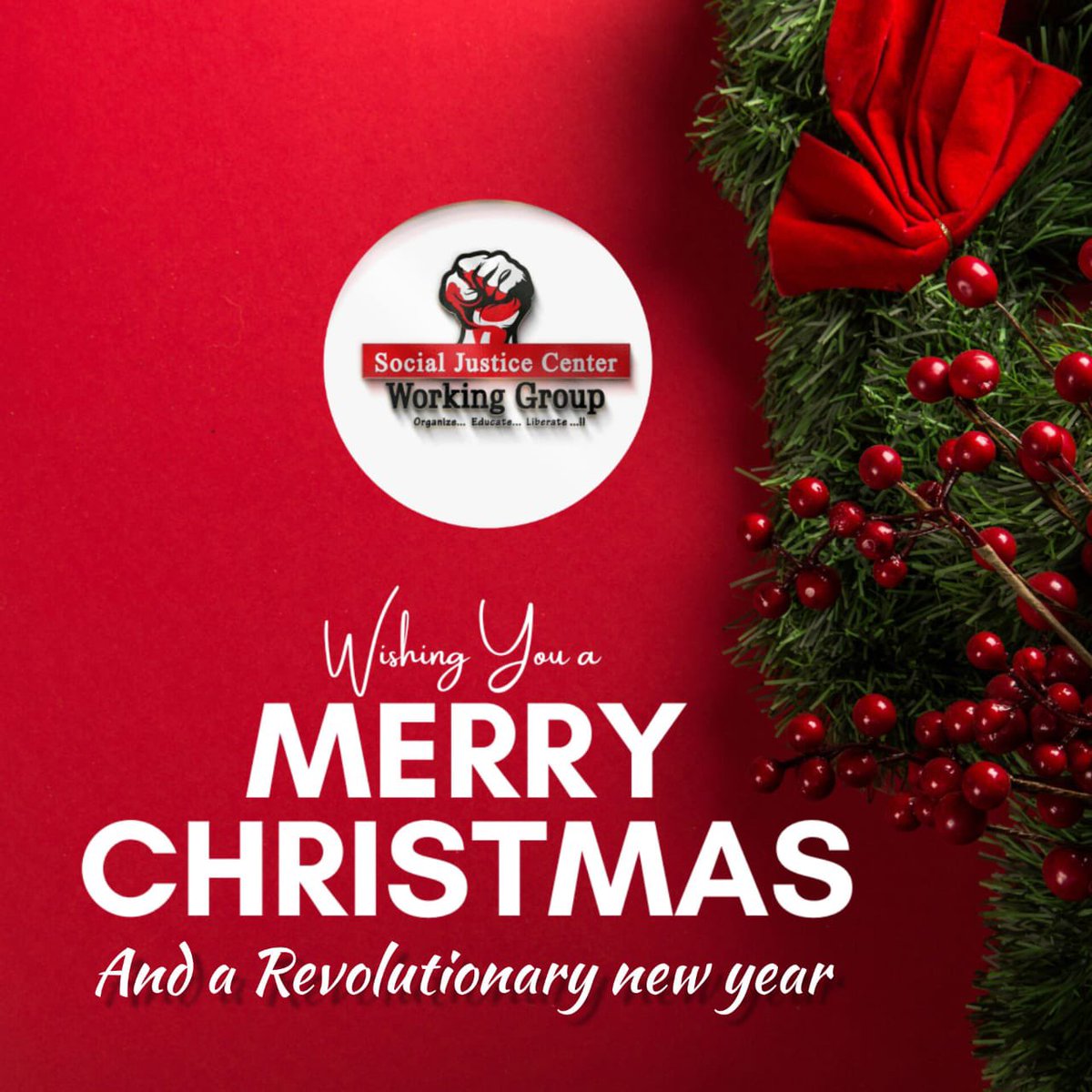 From us to you and yours.
#OrganiseEducateLiberateCelebrate