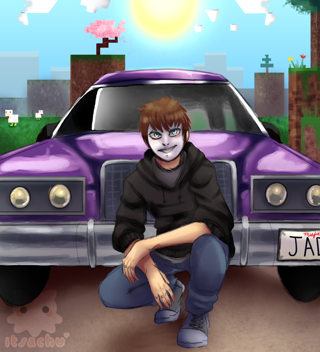 chouquettebelle's tweet photo. ❤️Glad I was able to do some fanart of my favorite youtuber @9jaydot8 I'm not the best with drawing vehicles but I think I did a decent job?? Let me know!
#fanart #minecraft #digitalart #art https://t.co/z2K4vVk7sp